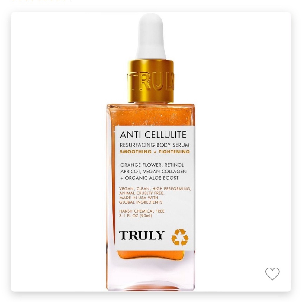 Truly Orange Face Serum Luxurious Makeup Essential